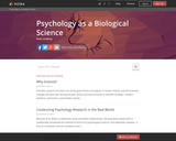 Psychology as a Biological Science