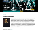 Great Writers Inspire: William Shakespeare
