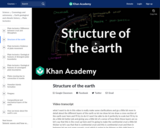 Cosmology and Astronomy: Structure of the Earth