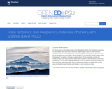 Plate Tectonics and People: Foundations of Solid Earth Science