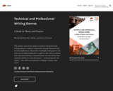 Technical and Professional Writing Genres: A Study in Theory and Practice