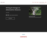 Writing for Change: An Advanced ELL Resource