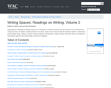 Writing Spaces: Readings on Writing Volume 2