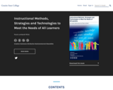 Instructional Methods, Strategies and Technologies to Meet the Needs of All Learners