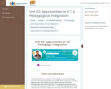Approaches to ICT & Pedagogical Integration