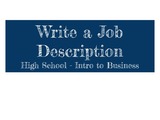Write a Job Description