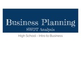 Business Planning - SWOT Analysis