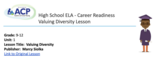 High School - ELA -  Career Readiness