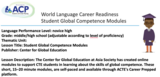 World Language - Career Readiness-Student Global Competence Modules