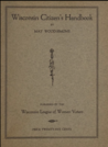 Wisconsin Citizen's Handbook by May Woodsimons