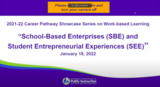 School-Based Enterprises (SBE) and Student Entrepreneurial Experiences (SEE)