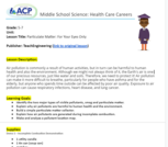 Middle School Science: Health Care Careers