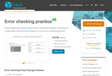Error Checking Practice