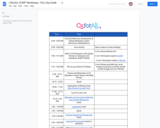 CSforALL SCRIPT Workshops - FULL Day Agenda Guide
