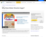 Lesson 5.4: Why Does Water Dissolve Sugar?