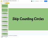 Quarter 4 Grade 2 Skip Counting Circles
