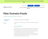Plate Tectonics Puzzle