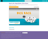 Code.org Intro to Algorithms: Dice Race #1