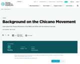 Background on the Chicano Movement
