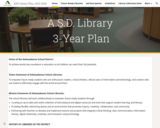 Ashwaubenon School District Library Plan, 2023-2026