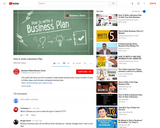 How to write a business plan [Video].