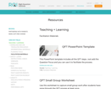 Teach your students to guide their own inquiry: Facilitation Materials for Question Formulation Technique from the Right Question Institute