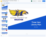 School District of Mauston - Library Plan