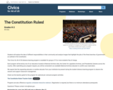 The Constitution Rules!- National Archives Program & Teacher Guide/Lessons for Students