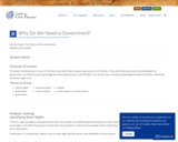 Why Do We Need a Government?