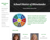 School District of Rhinelander Library Plan