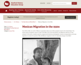 Mexican Migration in the 1930s