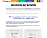 Constitution Day – Teaching Activities