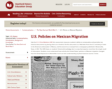 U.S. Policies on Mexican Migration