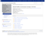 Open Educational Resources (OER) - Mental Health & Community Concepts Instructional Package