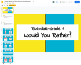 Grade 1 Would You Rather (Number Sense Routine)