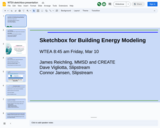 Sketchbox for Building Energy Modeling