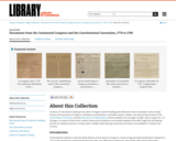 Documents from the Continental Congress and the Constitutional Convention, 1774-1789