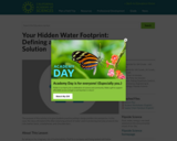 Your Hidden Water Footprint: Defining a Problem to Find a Solution
