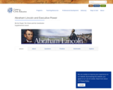 Abraham Lincoln and Executive Power