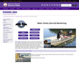 Water Clarity Monitoring - Extension Lakes