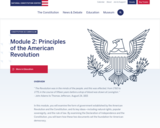 Module 2: Principles of the American Revolution