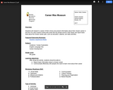 Career Wax Museum CATE Lesson Plan