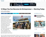 How To Get Started As An Entrepreneur