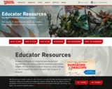 Dungeons & Dragons - Educator Resources (Wizards of the Coast)