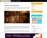 Historical Travel Brochure Lesson