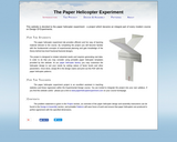 The Paper Helicopter Experiment