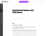 Equivalent Ratios and Unit Rates