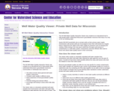 WI Well Water Viewer - Private Well Data for Wisconsin - Center for Watershed Science and Education at UW-Stevens Point