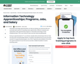 Information Technology Apprenticeships: Programs, Jobs, and Salary