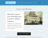 Congress and Child Labor